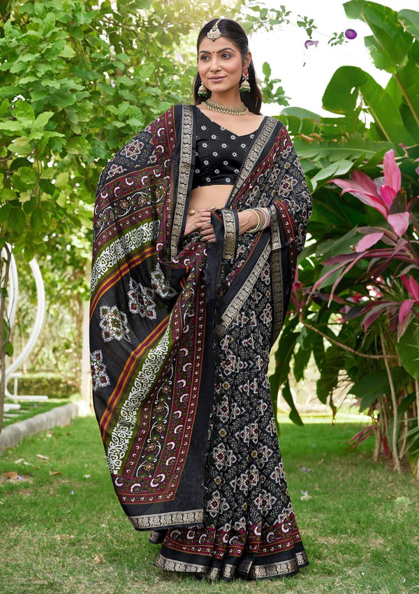 Saanjh Prints Cotton Saree For Daily Wear