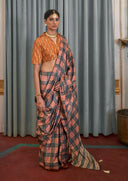 Linobloom Linen Saree for Wedding Wear