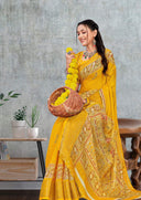 Moss Majesty Crepe Saree For Daily Wear