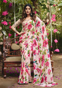 Bloomara Georgette Saree for Daily Wear
