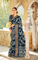 Flora Crepe Saree For Daily Wear