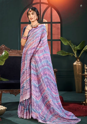 Vireza Crepe Saree For Daily Wear