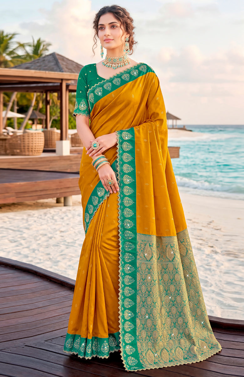 Zarisha Art Silk Saree for Festive Wear