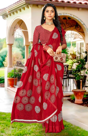 Satinedge Saree For Daily Wear