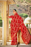 Flora Crepe Saree For Daily Wear