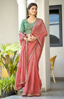 Mehera Satin Saree for Festive Wear