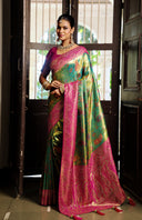Sparkle Silk Saree For Festive Wear