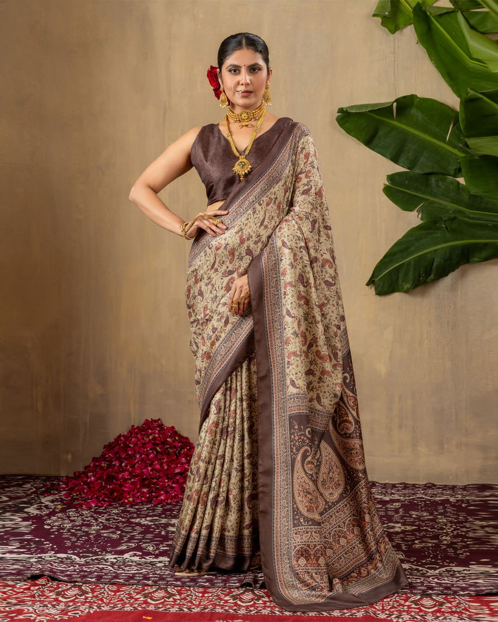 Pashma Heritage Cotton Saree For Daily Wear