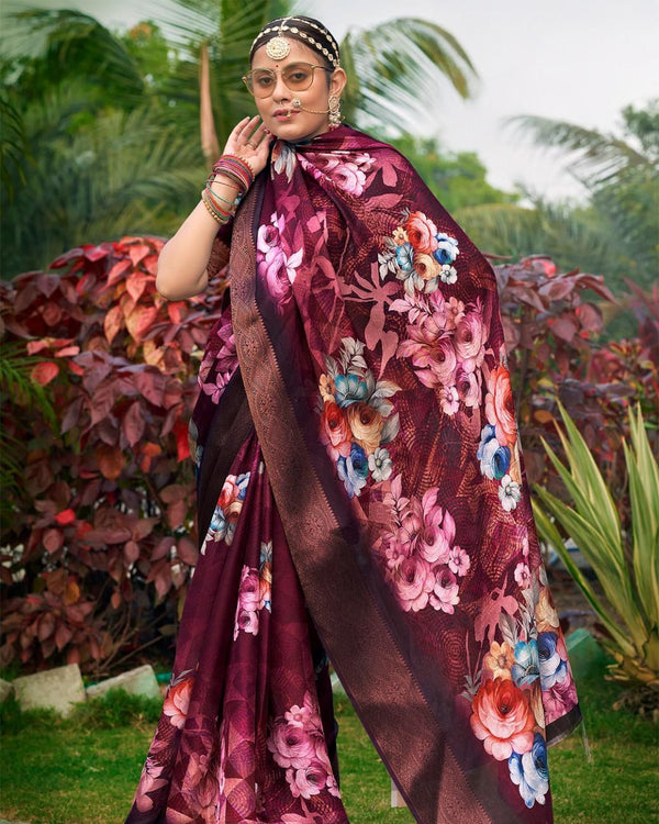 Urbangeorgette Saree For Semi Formal