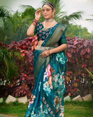 Urbangeorgette Saree For Semi Formal