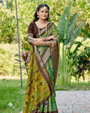 Munnar Silk Bloom Saree For Semi Formal Wear