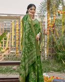 Silk Floral Elina Saree For Semi Formal Wear