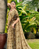 Royal Georgette Saree For Semi Formal Wear