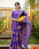 Silk Rosetta Saree For Semi Formal Wear
