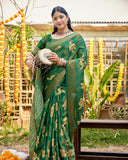 Silk Rosetta Saree For Semi Formal Wear
