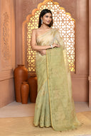 Netaura  Luxe Cotton Saree For Festive Wear