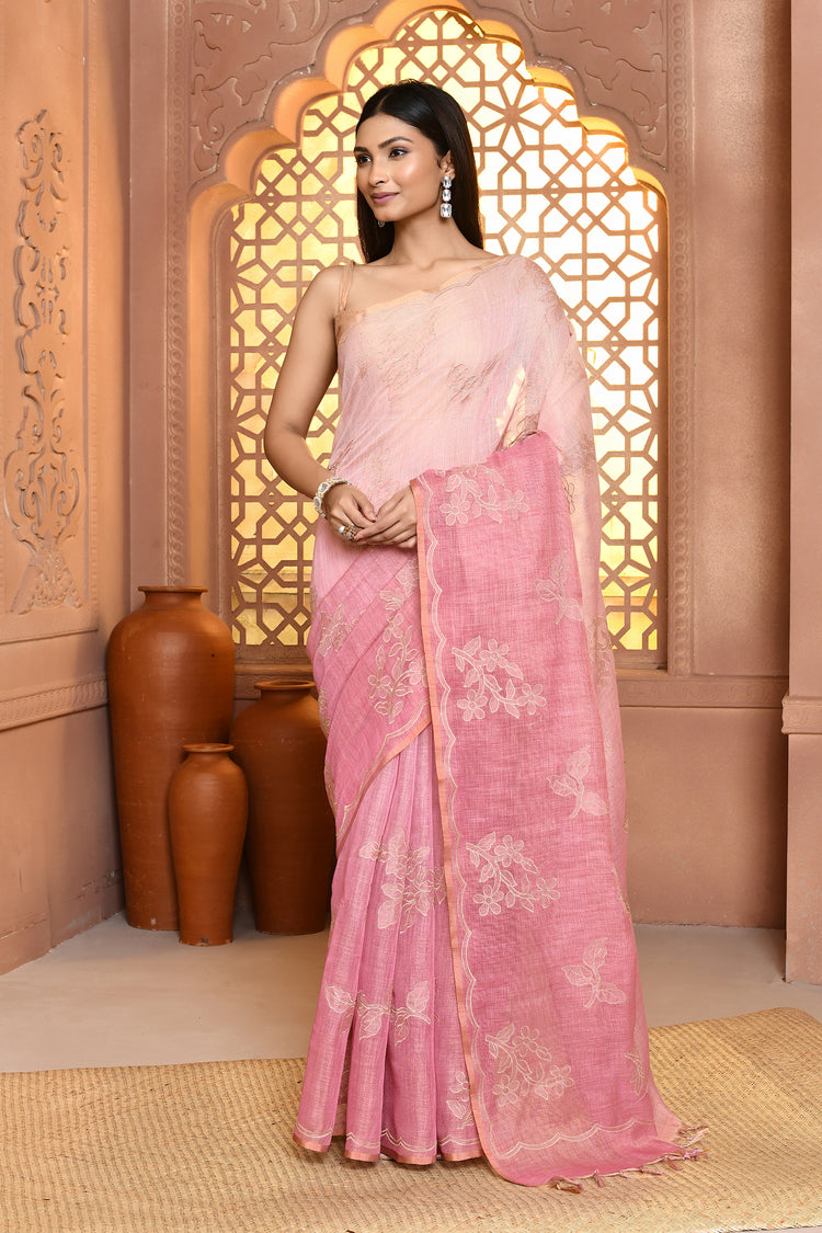 Netaura  Luxe Cotton Saree For Festive Wear