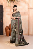 Zaribloom Soft Silk Saree For Semi Formal Wear