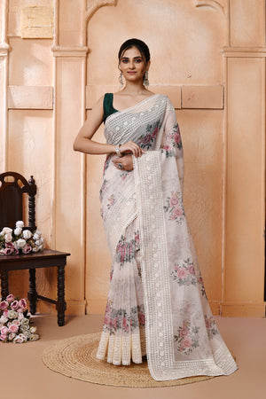 Supernet Loomresham Cotton Saree For Festive Wear