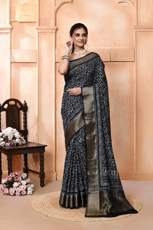Zariedge Soft Silk Saree For Daily Wear