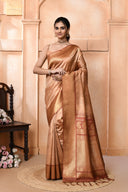 Rawcheck Zarigrace Silk Saree For Festive Wear