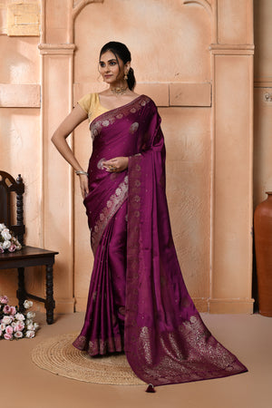 Zariloom Soft Silk Saree For Festive Wear