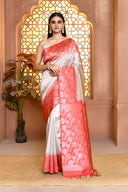 Zarivarnika Soft Silk Silk Saree For Semi Formal Wear