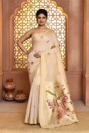 Jamdhani Muniya Cotton Saree For Semi Formal Wear