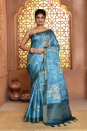 Zaricanvas Linen Saree Linen Saree For Semi Formal Wear