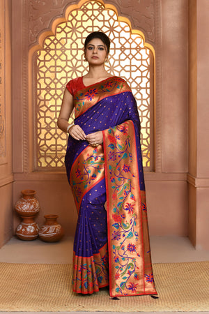 Lotusedge Tana Silk Saree For Wedding Wear