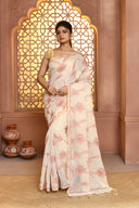 Artisanloom Linen Saree For Semi Formal Wear