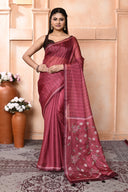 Reshambloom Cotton Saree For Semi Formal