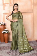 Reshambloom Cotton Saree For Semi Formal