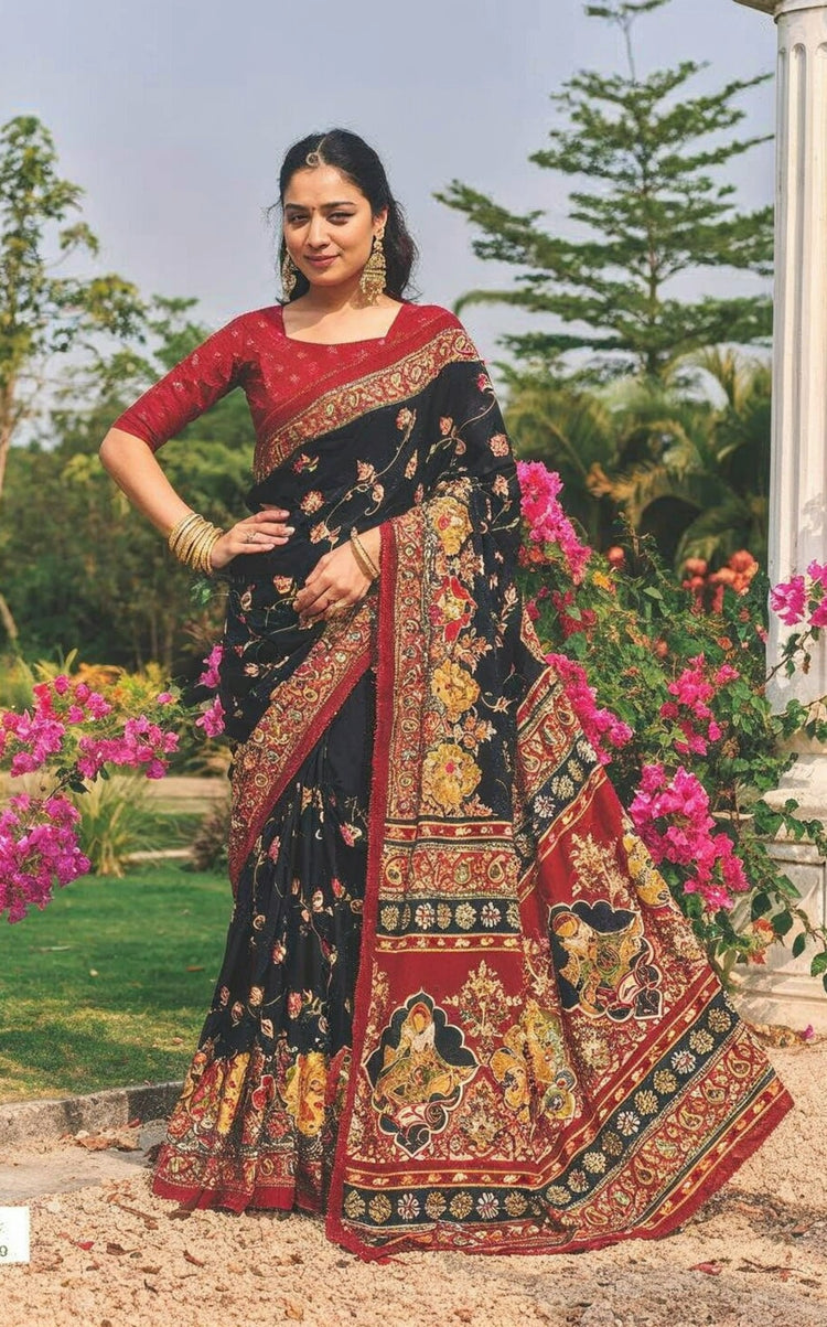 Kavyalata Silk Saree For Festive Wear