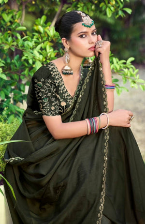 Riva Silk Saree For Semi Formal Wear