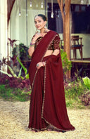 Riva Silk Saree For Semi Formal Wear