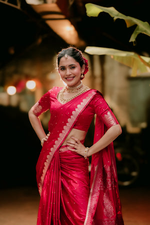 Charita Soft Silk Saree For Wedding Wear