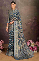 Regal Rythms Georgette Saree for Festive Wear