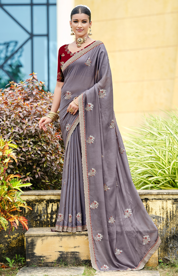 Zariya Georgette Saree For Wedding Wear