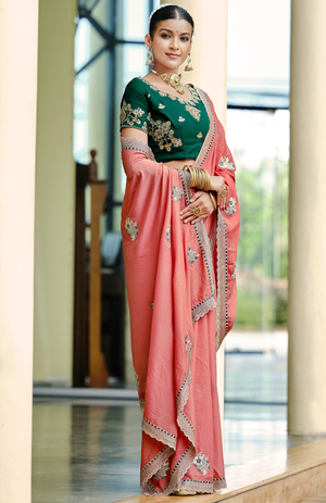 Zariya Georgette Saree For Wedding Wear