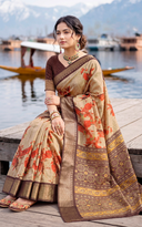 Geo Grace Georgette Saree For Casual Wear